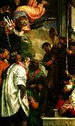Paolo  Veronese consecration of st. nicholas France oil painting artist